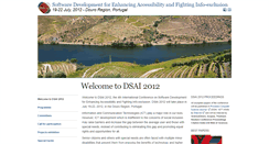 Desktop Screenshot of dsai2012.utad.pt